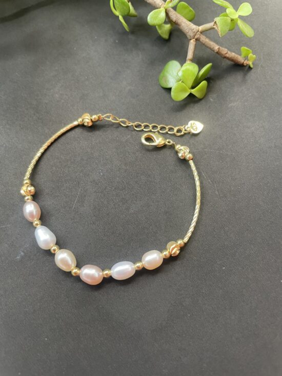 Real Natural Pearls Bracelete AJP2023-51