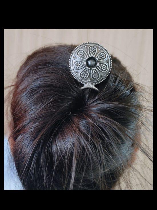 Oxidised Hair Pin AJP2023-112