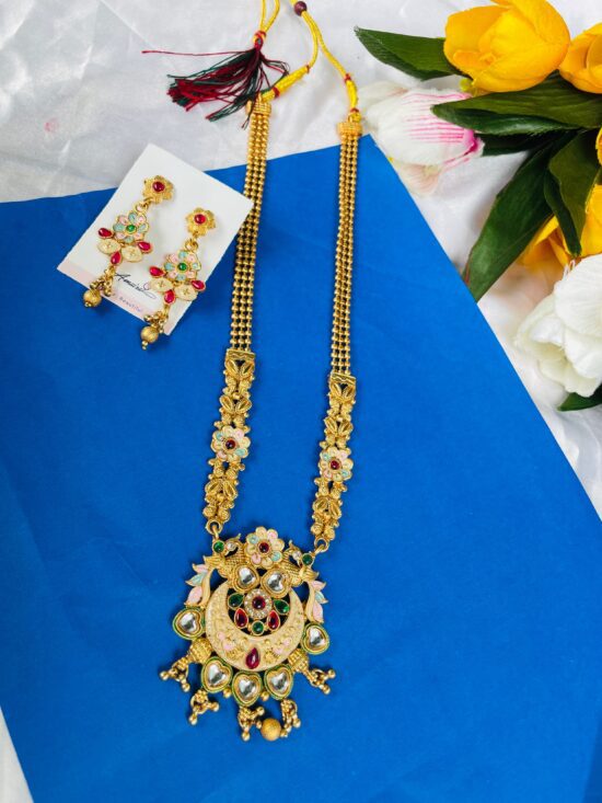 Kunjlata Long Necklace AJP2024-224