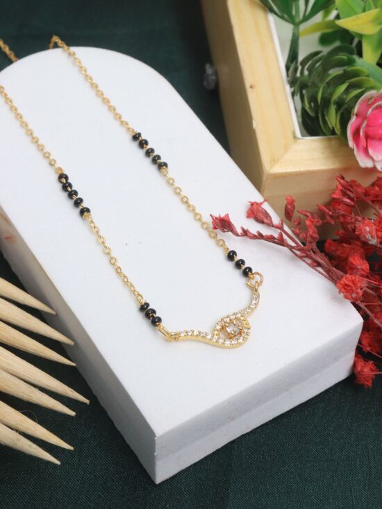 AD Stone Mangalsutra AJP2024-237