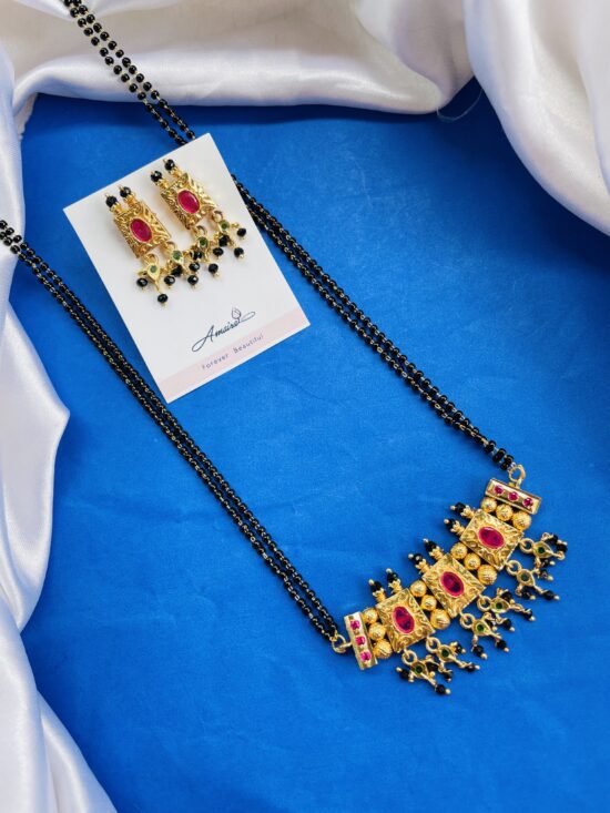 Vasudha Mangalsutra (36 inches ) AJP2024-390