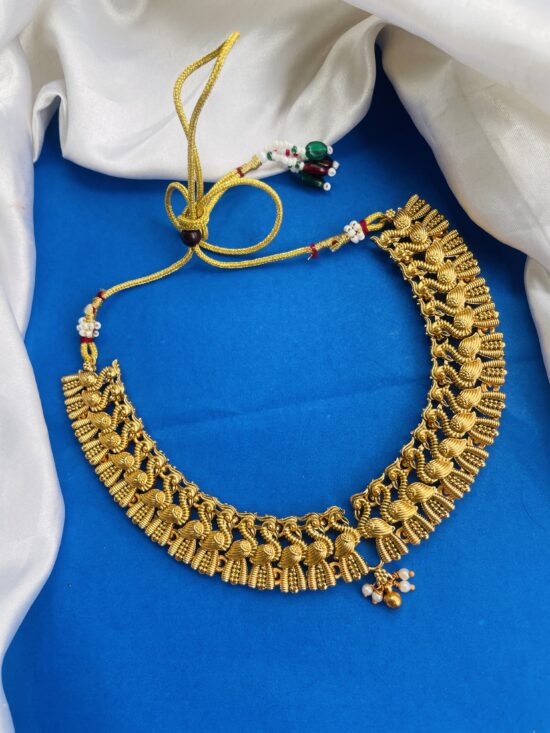 Simple Elegant Necklace With Earrings AJP2024-379