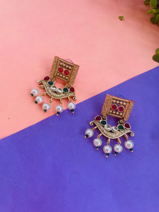 Simple Traditional Earrings AJP2024-413