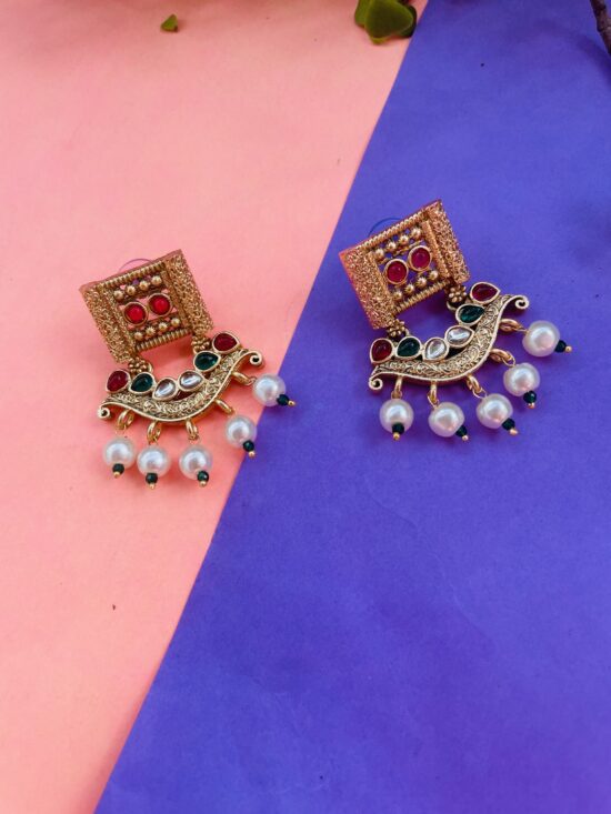 Simple Traditional Earrings AJP2024-413