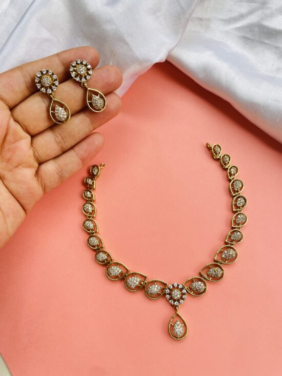 AD Stone Necklace AJP2025-311