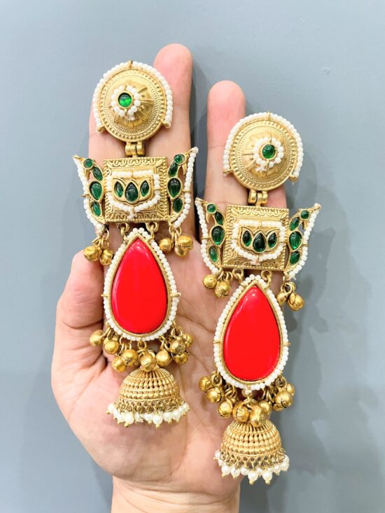 Kashmiri Earrings AJP2025-382