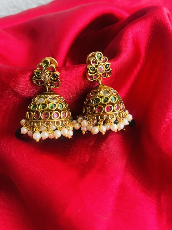 Kemp Stone Jhumkas AJP2026-03