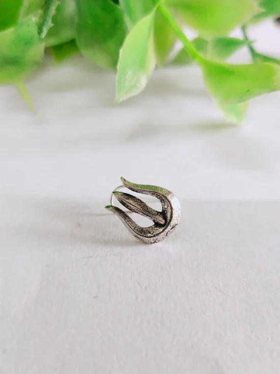 Oxidised Nose Pin AJP2026-69