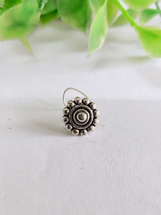 Oxidised Nose Pin AJP2026-70