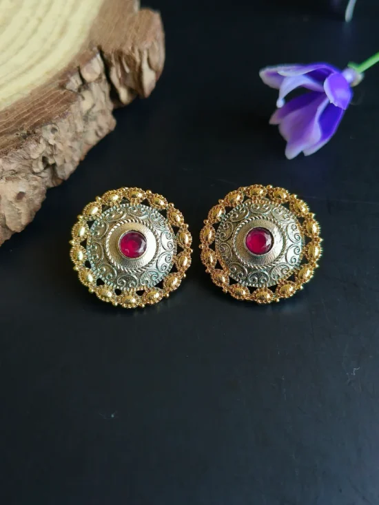 Oxidised Earrings AJP2026-43