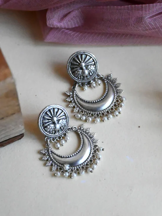 Oxidised Earrings AJP2026-50