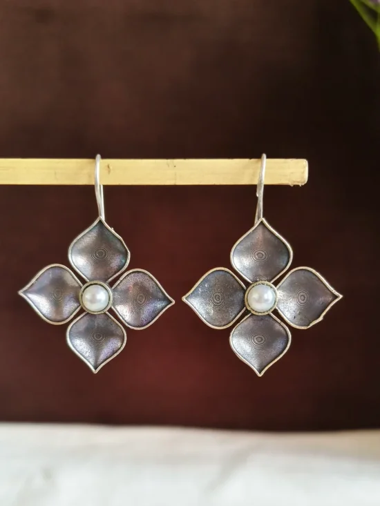 Oxidised Earrings AJP2026-85