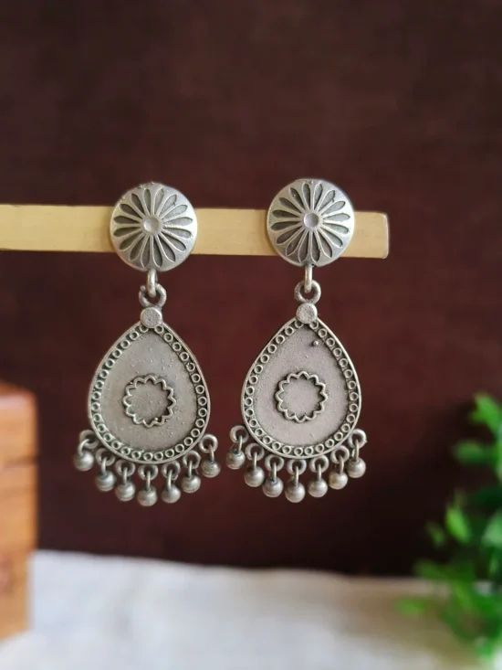 Oxidised Earrings AJP2026-51