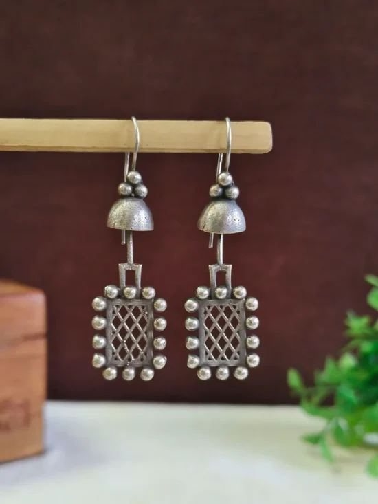 Oxidised Earrings AJP2026-83