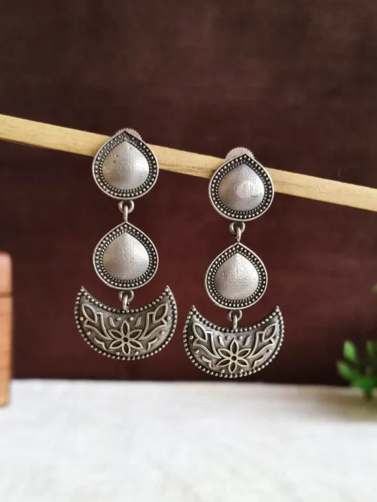 Oxidised Earrings AJP2026-55