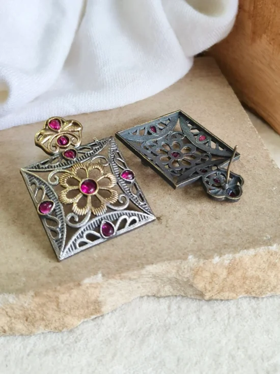 Oxidised Earrings AJP2026-63