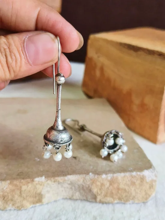 Oxidised Earrings AJP2026-84