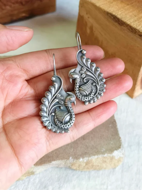 Oxidised Earrings AJP2026-56