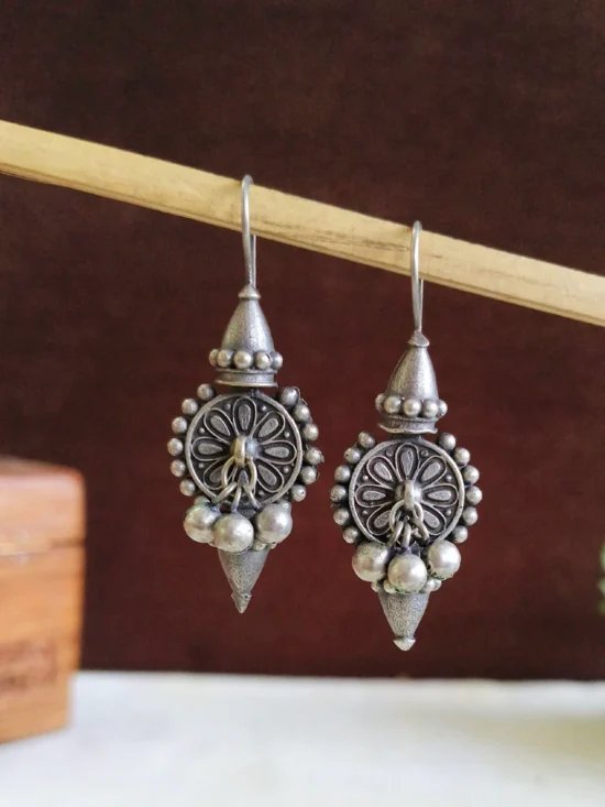 Oxidised Earrings AJP2026-29