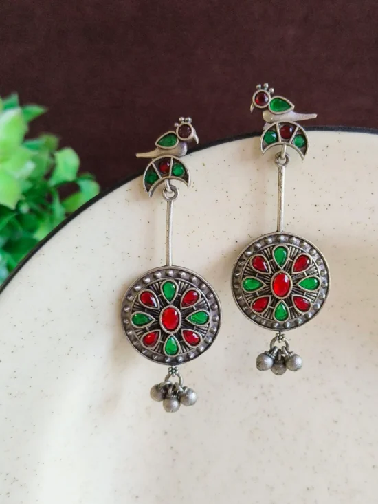 Oxidised Earrings AJP2026-33