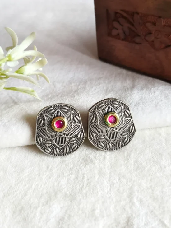 Oxidised Earrings AJP2026-80