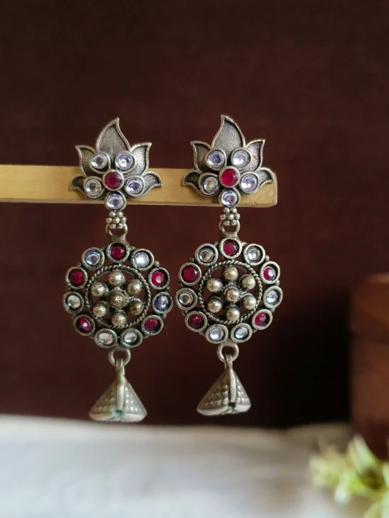 Oxidised Earrings AJP2026-53