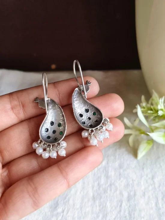 Oxidised Earrings AJP2026-89