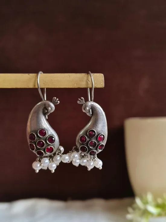 Oxidised Earrings AJP2026-86