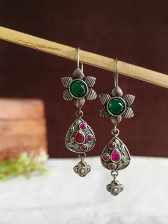 Oxidised Earrings AJP2026-28