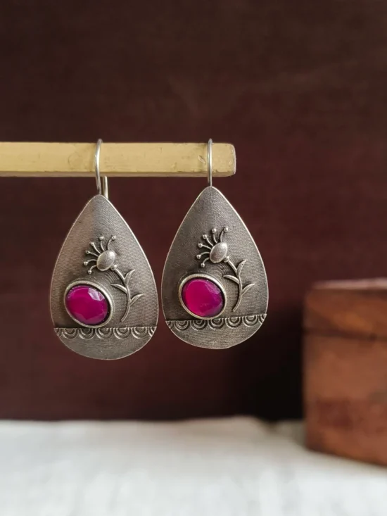 Oxidised Earrings AJP2026-19