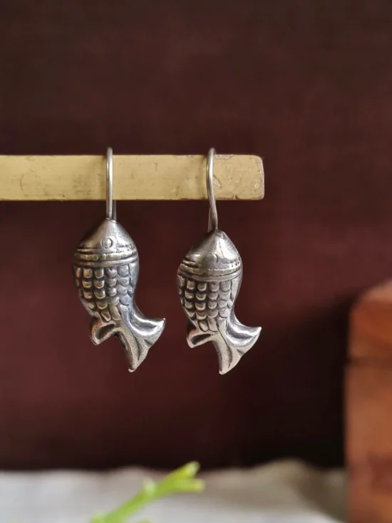 Oxidised Earrings AJP2026-92