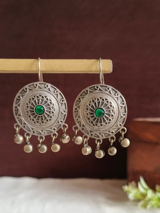 Oxidised Hook Earrings AJP26026-26