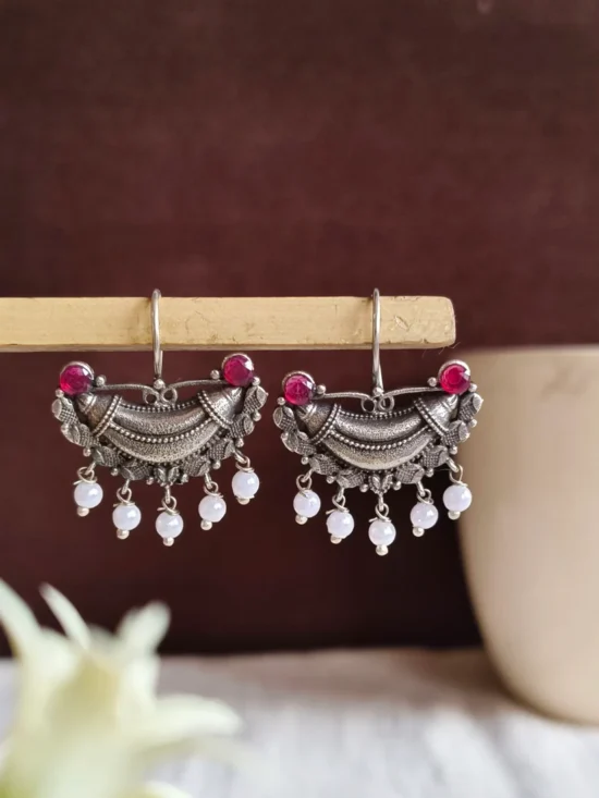Oxidised Hook Earrings AJP2026-22