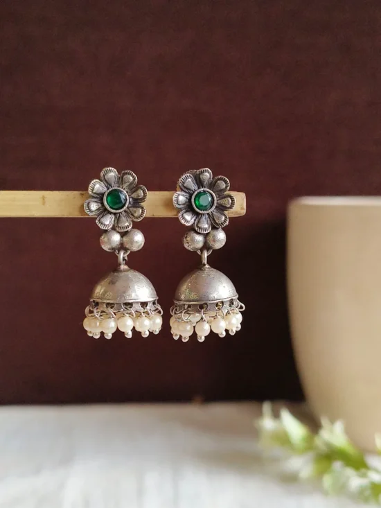 Oxidised Earrings AJP2026-75