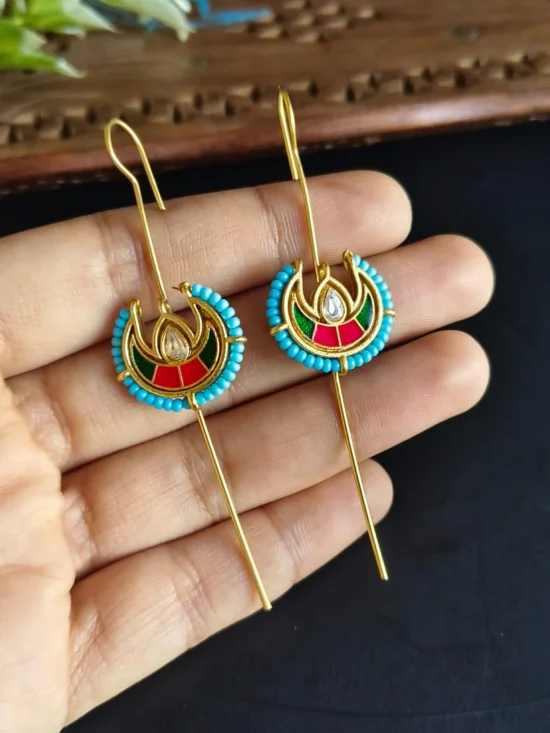 Oxidised Earrings AJP2026-48