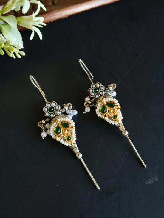 Oxidised Earrings AJP2026-46