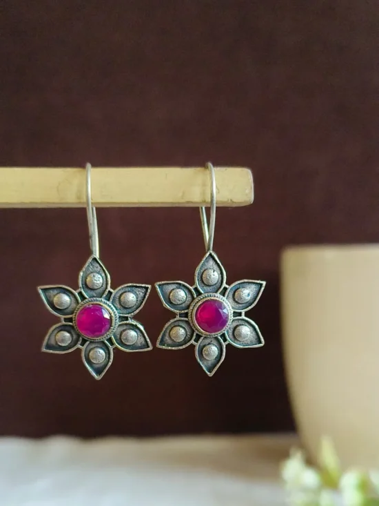 Oxidised Earrings AJP2026-40