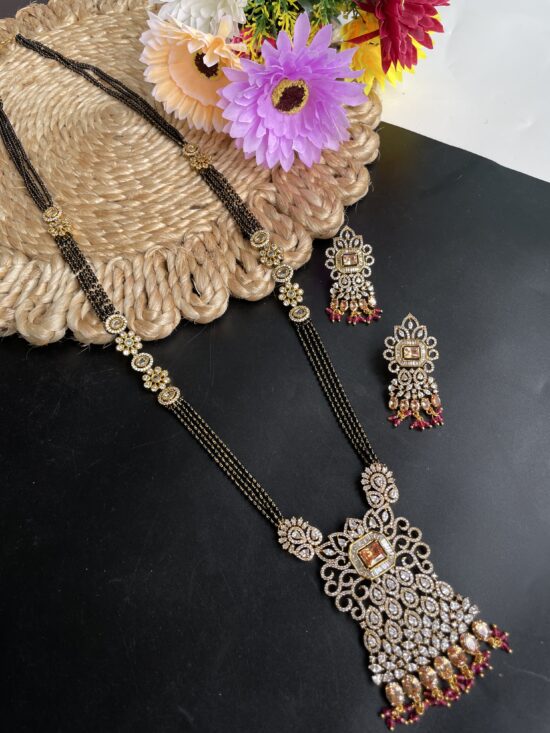 AD Stone Mangalsutra AJP2026-132