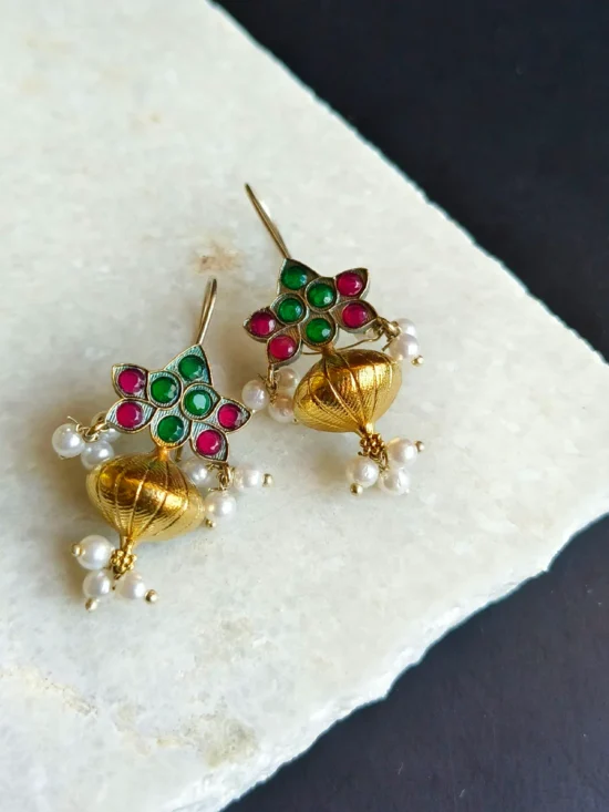 Oxidised Earrings AJP2026-155
