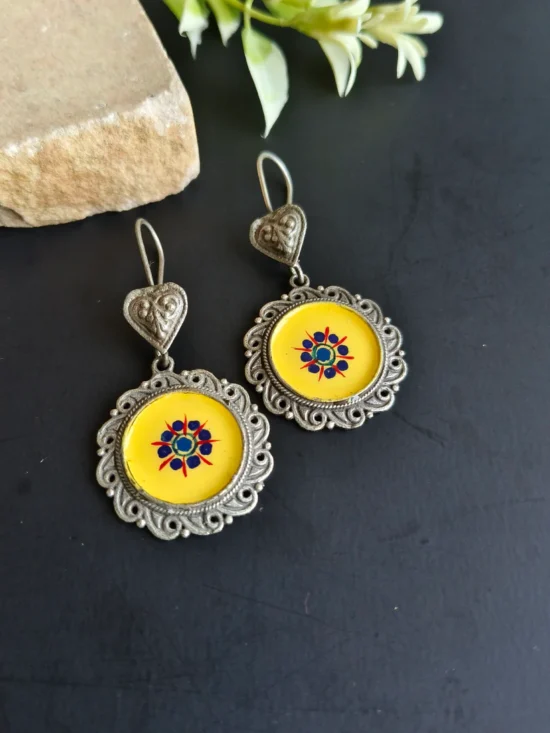 Oxidised Earrings AJP2026-138