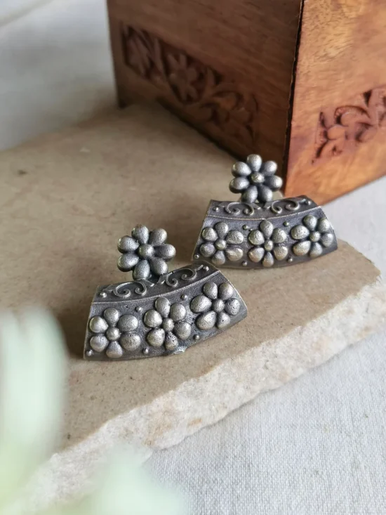 Oxidised Earrings AJP2026-153