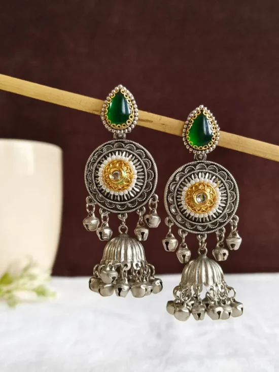 Oxidised Earrings AJP2026-146
