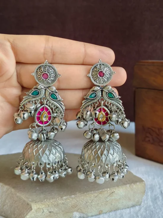Oxidised Earrings AJP2026-147