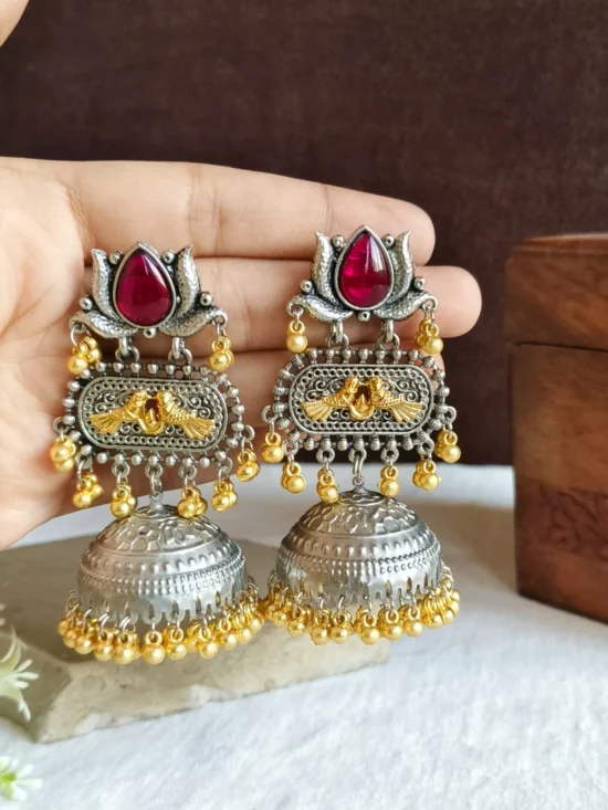 Oxidised Earrings AJP2026-144