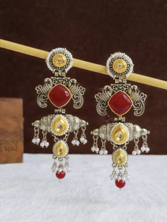 Oxidised Earrings AJP2026-145
