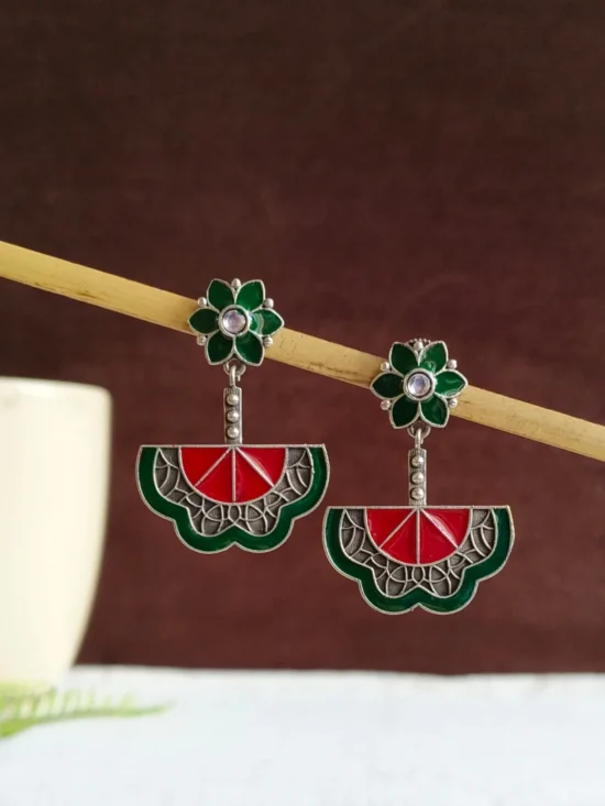 Oxidised Earrings AJP2026-148