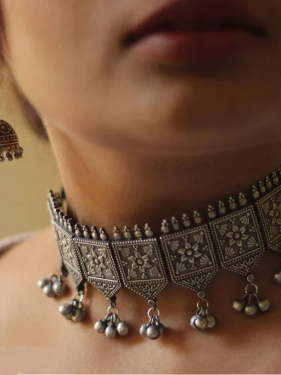 Oxidised Necklace AJP2026-171