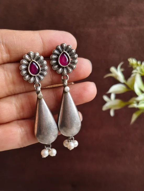 Oxidised Earrings AJP2026-156