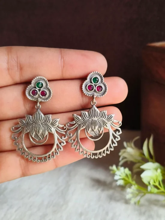 Oxidised Earrings AJP2026-158