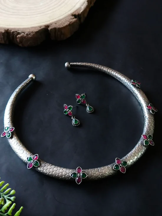 Oxidised Necklace AJP2026-173